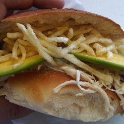 Shredded Chicken Sandwiches