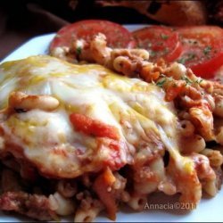 Ground Beef Pasta in the Oven (Firinda Kiymali Makarna)