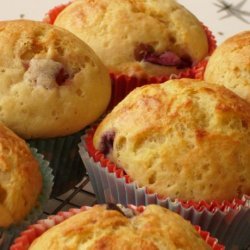 Cherry Ricotta Muffins