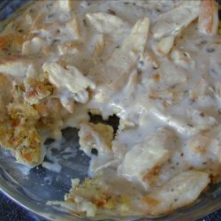 Chicken Stuffing Casserole