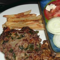 Lamb Patties Greek Style