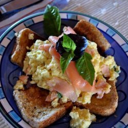 Scrambled Egg With Smoked Salmon