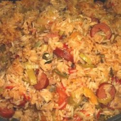 Spicy Cajun Chicken and Sausage Jambalaya