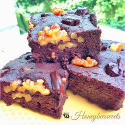 Chocolate Chunk and Walnut Brownies