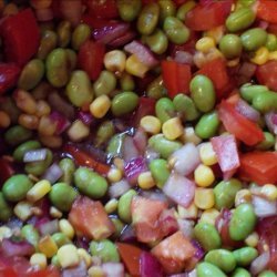 Edamame and Corn Salsa