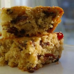 Chocolate, Cranberry & Oat Bars