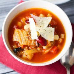 Roasted Minestrone Soup