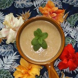 Low-Fat Cream of Celery Soup With Garlic, Curry & Herbs