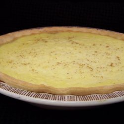 Grandma's Coconut Custard Pie