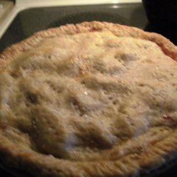 Blushing Peach Pie