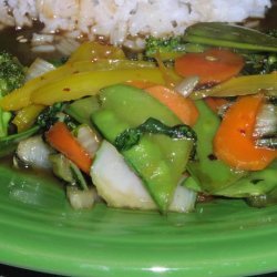 Asian-Style Honey Vegetable Stir Fry