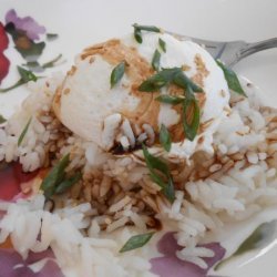 Poached Eggs on Asiatic Bed