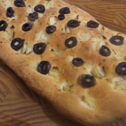 Onion Herb Focaccia Bread