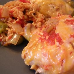 Oven-Baked Spanish Chicken With Rice