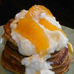 Mini Orange Poppy Seed Pancakes