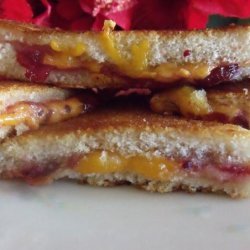 Farmhouse Cheddar Cheese and Cranberry Croque Monsieur Toasties