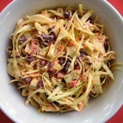 Apple and Craisin Coleslaw