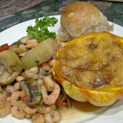 Twice Baked Buttercup Squash