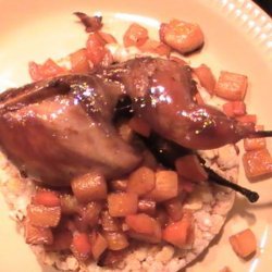 Baked Garlic Quail