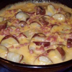 Skinny Bride's Guide to Ham and Potato Casserole