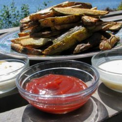 Baked Pommes Frites(Potatoes) and Kid-Friendly Dipping Sauces