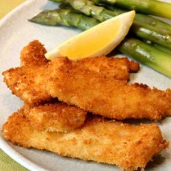 Panko-Breaded Fish Sticks