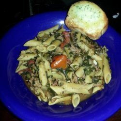 Ground Beef Tomato Spinach Casserole