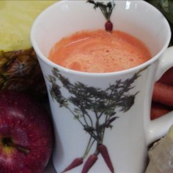 Apple, Carrot, Pineapple & Ginger Juice