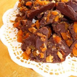 Fruity Cinnamon Nut Chocolate Bark