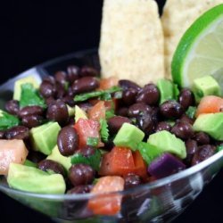 Fresh Cilantro Bean Salsa