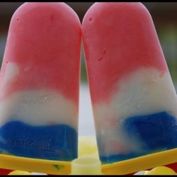 Red White and Blue Popsicles