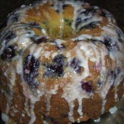 Nutty Fruit Bundt Cake  With an Orange Glaze