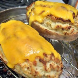 Roasted Garlic Twice Baked Potato