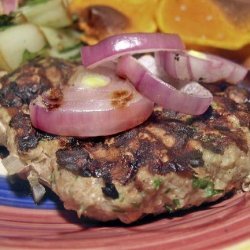 Thai Inspired Turkey Burgers (Low Fat)