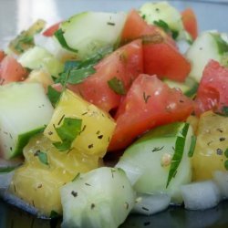 Cucumber and Tomato Salad