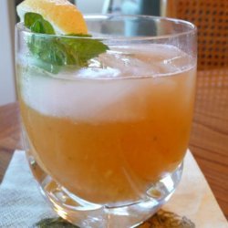 Whiskey Peach Smash