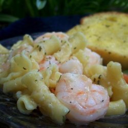 Garlic Pasta With Shrimp