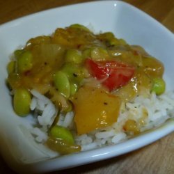 Kung Pao Rice With Edamame