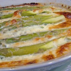 Asparagus Gratinata