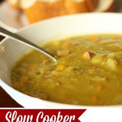 Crock Pot Split Pea Soup