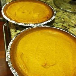 Justin's Homemade Pumpkin Pie