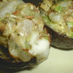 Baked Stuffed Avocado