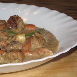 Lemon Herb Veal Stew (Crock Pot)