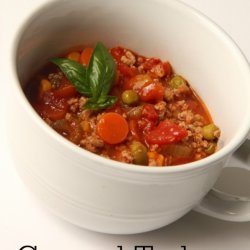 Ground Turkey & Vegetable Soup