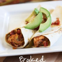 Ez Baked Chicken Fajitas