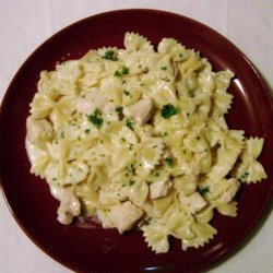 Lemon Cream Chicken With Pasta