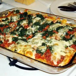 Ground Beef and Spinach Casserole