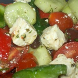 Ultimate Greek Salad With Cherry Tomatoes