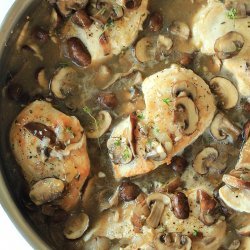 Chicken with Mushroom Sauce