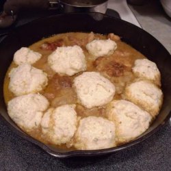 Chicken Fricassee With Herb Dumplings